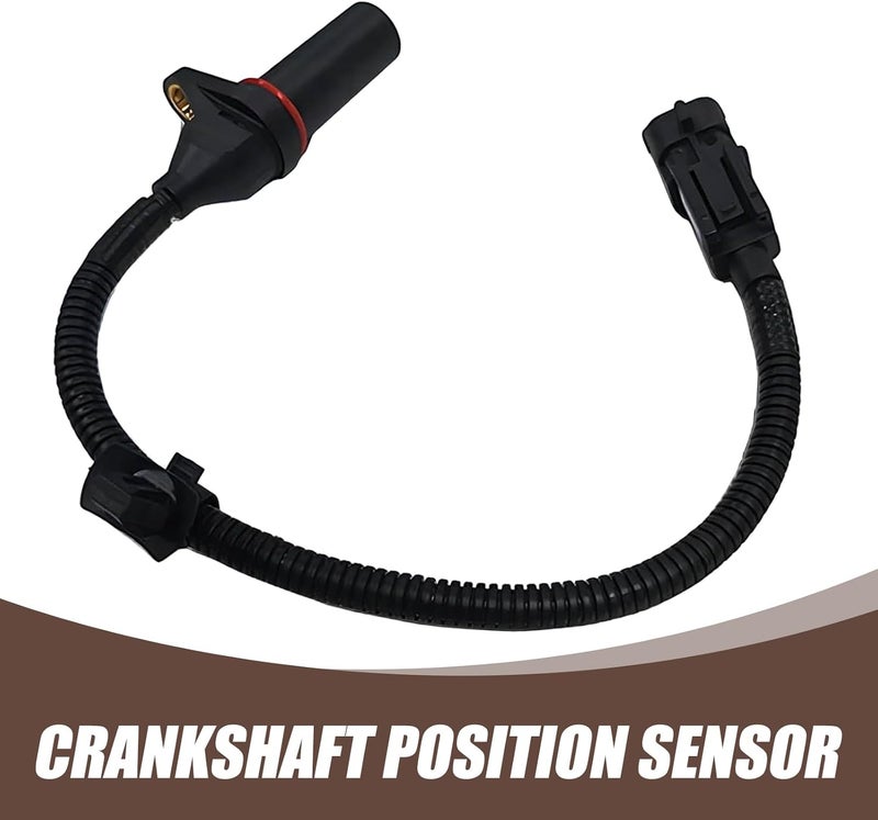 pinflaw 1 PC Car Engine Crankshaft Position Sensor, Solve Ignition Difficulties Stable Flexible Structure Sensor, Replacement OEM No. 39180-2B000 391802B000 Parts, Compatible with Modern (Black) - Image 2